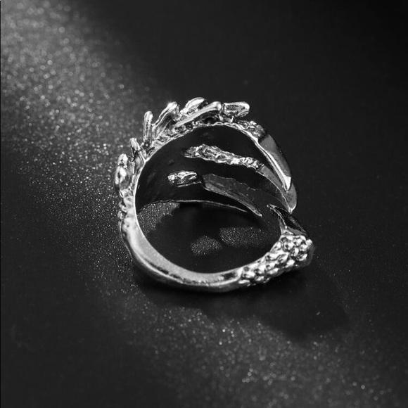 Brand New Unisex Size 2 Dragon’s Claw Ring Stainless Steel Adjustable Size - Picture 3 of 7